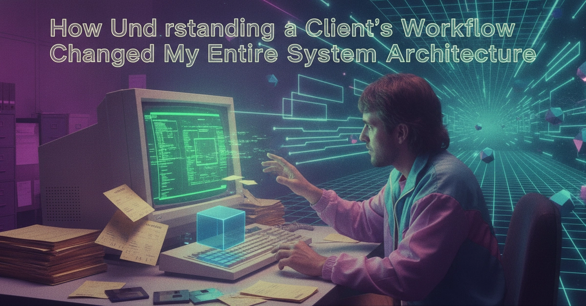 The Client Asked for a Website. The Business Needed Something Else.